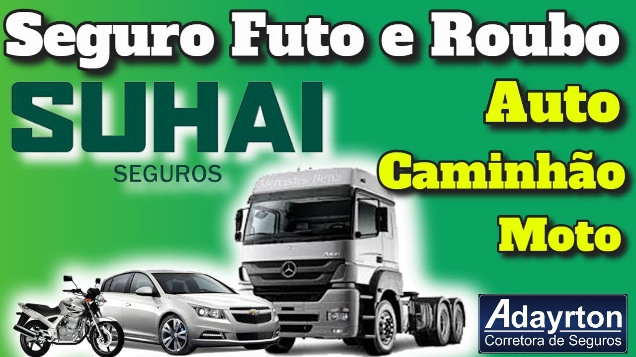 Seguro Furto e Roubo. Carro, Moto e Caminho!